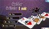 Classic Spider Solitaire game. This game has only cards in 1 suit: Spades. Try to get cards on the tableau in sequence down from King to Ace. Such a sequence is then removed. You can move single cards or sequences on the tableau if it creates a new valid sequence down. You can click on the stock (top left) to get new cards on the tableau.