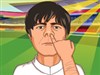 Loew not only likes eating his booger, but also likes plucking his nose hair. Look! Loew`s nose hairs are growing so long. You need to pluck them very quickly! Have fun!