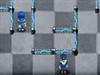 In this Strategy Game help Michael escape from prison and reach the roof top where a helicopter is waiting for him. Plan carefully his escape, you only have 3 chances before it`s game over. The idea is to lead the guard into a dead end so Michael can reach the exit. For every 1 move Michael makes, the guard makes 2. Use the UNDO button when needed.