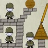 Your mission in this small physic-driven game is to destroy all helmets by shooting and bouncing cannonballs. Unfortunatly the soldiers became aware of your evil plans. They started to hide behind walls, doors and even blackholes.