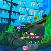 Cute Diver Aquarium