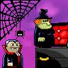 Shoot your favorite Halloween characters now with gravity!
Throw ragdoll vampires, witches and mummy’s to their final resting place. RIP. Avoid bouncing pumpkins, funny zombie sheep, Frankenstein, and more as you solve tricky puzzles!