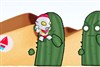 The hot desert is covered with angry cactuses. Brave ultraman needs to pass through them. This is a test of endurance. Fly, ultraman and see how far you can get!