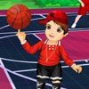 This is Jackson`s court. You want to play here, you`re going to have to beat him one on one. And he might look like a baby, but you better watch out for his crossover, jumpshot, and dunk. Yeah, and he can. So you better bring your A-Game, girl!