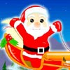 Santa Claus Flying
