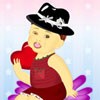 Baby in Flower A Free Dress-Up Game