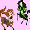 Kim Possible and Shego Color