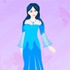 Blue Frock Girl Dressup