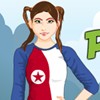 Peppy Patriotic North Korea Girl