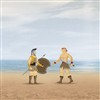 Trojan Hero Game - Use your sword to defend your self from the barbarians. 