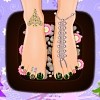 Christmas Time Pedicure Free Game