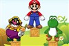 Let`s remove the woods and help Super Mario and his friends land safely!