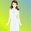 White Frock Girl Dressup