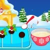 Christmas Pudding Cake Pops