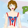 Peppy Patriotic Ohio Girl