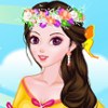 Step into the “Kingdom of Eternal Spring” and work your magic on this lovely spring princess here, mixing and matching all her ravishing fantasy gowns and dresses with dazzling jewels and exquisite, charming flower-made accessories and get her a new... breathtaking beautiful springy look!