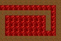 stand on lava